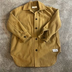 ANIAN / Painters Coat / mustard yellow